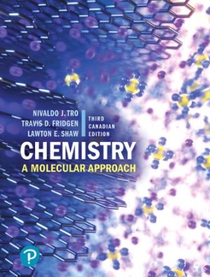 Solution Manual for Chemistry: A Molecular Approach 3rd Canadian Edition Tro