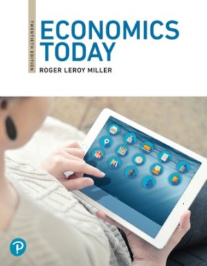 Test Bank for Economics Today 20th Edition Miller