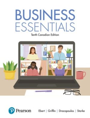 Test Bank for Business Essentials Canadian Edition 10th Edition Ebert