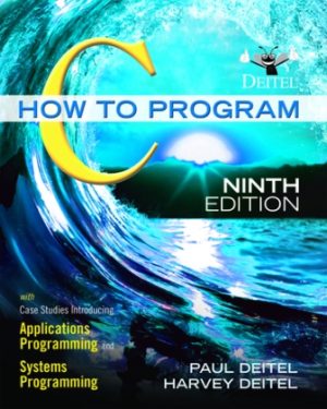Test Bank for C How to Program 9th Edition Deitel