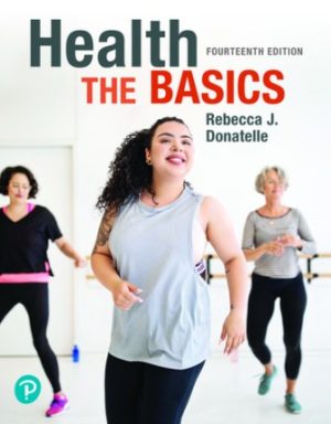 Test Bank for Health: The Basics 14th Edition Donatelle