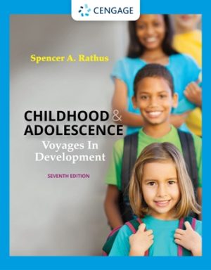 Test Bank for Childhood and Adolescence: Voyages in Development 7th Edition Rathus