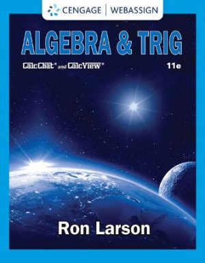 Solution Manual for Algebra and Trigonometry 11th Edition Larson