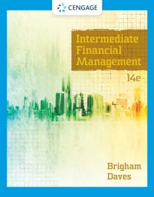 Solution Manual for Intermediate Financial Management 14th Edition Brigham