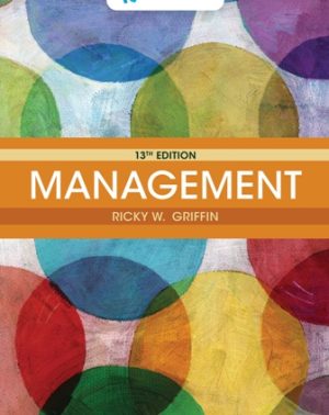 Solution Manual for Management 13th Edition Griffin