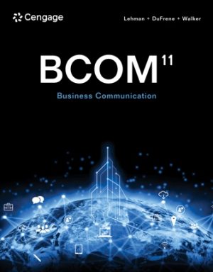 Test Bank for BCOM 11th Edition Lehman