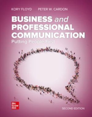 Test Bank for Business and Professional Communication 2nd Edition Floyd