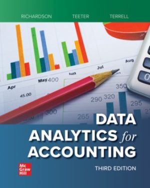Solution Manual for Data Analytics for Accounting 3rd Edition Richardson