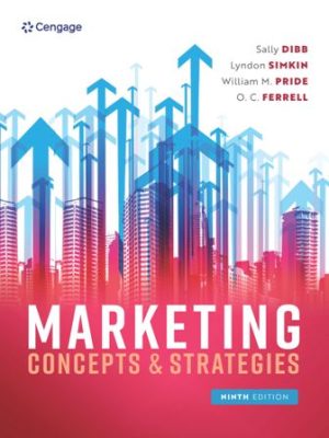 Test Bank for Marketing Concepts and Strategies 9th Edition Dibb