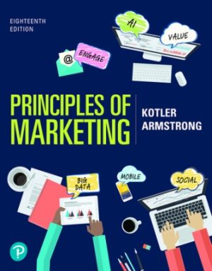 Solution Manual for Principles of Marketing 18/E Kotler