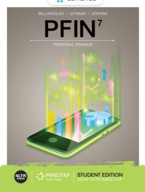 Test Bank for Pfin 7th Edition Billingsley