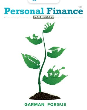 Test Bank for Personal Finance Tax Update 13th Edition Garman