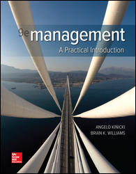 Solution Manual for Management: A Practical Introduction 9th Edition Kinicki