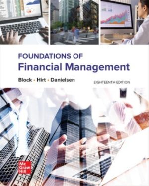 Test Bank for Foundations of Financial Management 18/E Block