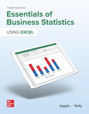 Test Bank for Essentials of Business Statistics 3/E Jaggia