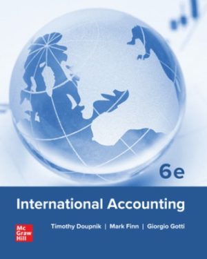 Solution Manual for International Accounting 6/E Doupnik