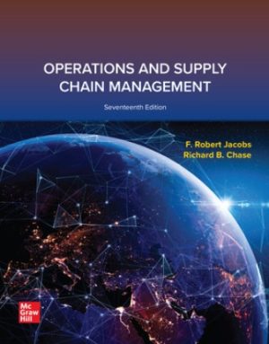 Test Bank for Operations and Supply Chain Management 17/E Jacobs