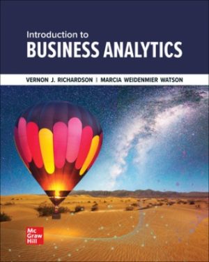 Test Bank for Introduction to Business Analytics 1/E Richardson