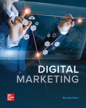 Test Bank for Digital Marketing 1st Edition Sachdev