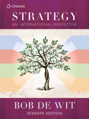 Test Bank for Strategy: An International Perspective 7/E Bob de Wit