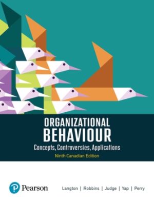 Solution Manual for Organizational Behaviour 9/E Langton