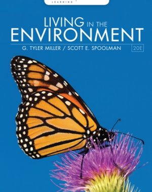 Test Bank for Living in the Environment 20/E Miller