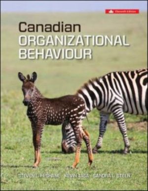 Test Bank for Canadian Organizational Behaviour 11/E McShane