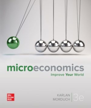 Test Bank for Microeconomics 3/E Karlan