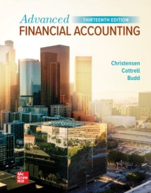 Test Bank for Advanced Financial Accounting 13/E Christensen