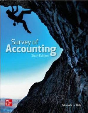 Solution Manual for Survey of Accounting 6/E Edmonds
