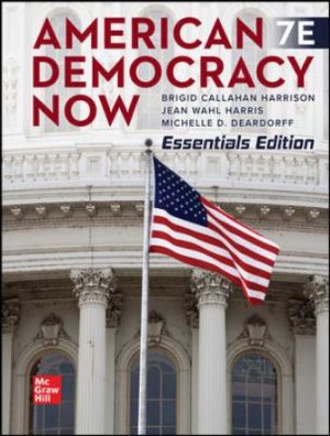 Test Bank for American Democracy Now Essentials 7/E Harrison
