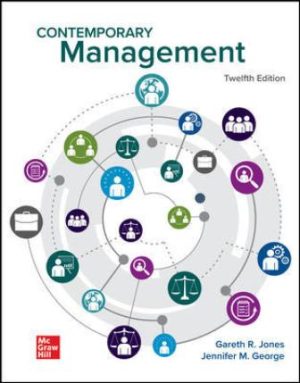 Solution Manual for Contemporary Management 12/E Jones