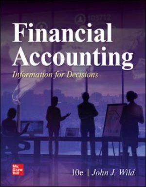 Solution Manual for Financial Accounting: Information for Decisions 10/E Wild