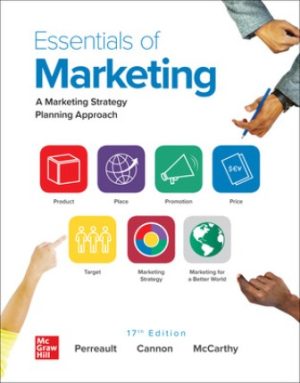 Solution Manual for Essentials of Marketing 17/E Perreault