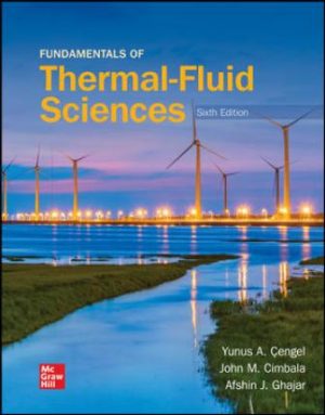 Solution Manual for Fundamentals of Thermal-Fluid Sciences 6/E Cengel