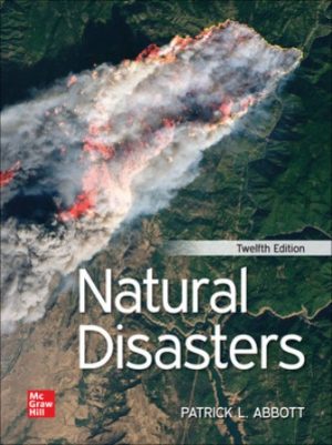 Test Bank for Natural Disasters 12/E Abbott