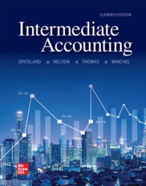 Test Bank for Intermediate Accounting 11/E Spiceland