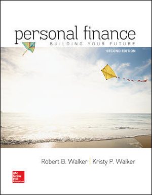 Test Bank for Personal Finance 2/E Walker