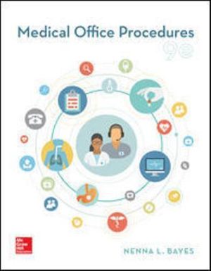 Test Bank for Medical Office Procedures 9/E Bayes