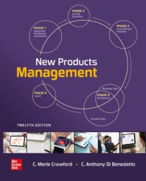 Solution Manual for New Products Management 12/E Crawford