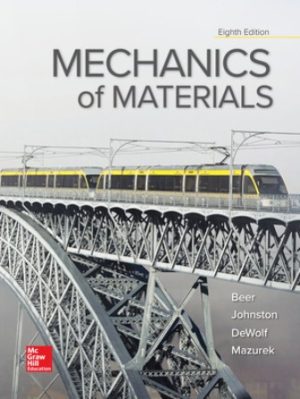 Solution Manual for Mechanics of Materials 8/E Beer