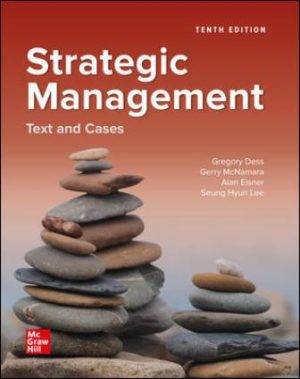 Solution Manual for Strategic Management: Text and Cases 10/E Dess