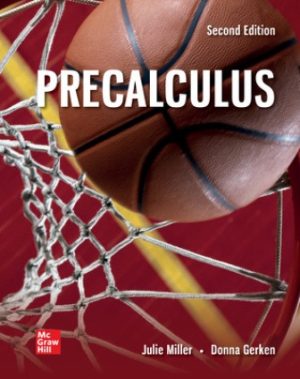 Test Bank for Precalculus 2/E Miller