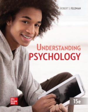 Test Bank for Understanding Psychology 15/E Feldman