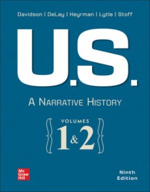 Test Bank for U.S. A Narrative History 9/E Davidson