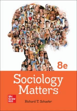 Test Bank for Sociology Matters 8/E Schaefer