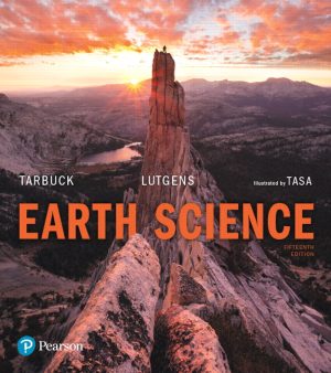 Test Bank for Earth Science 15/E Tarbuck