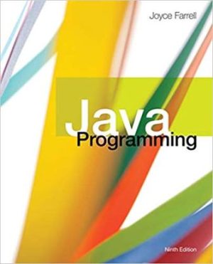 Solution Manual for Java Programming 9/E Farrell