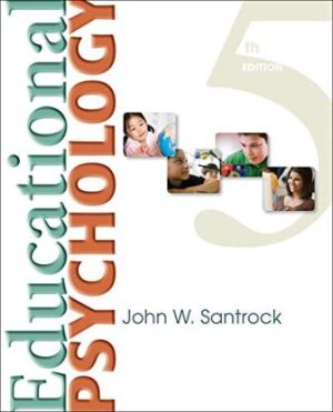 Test Bank for Educational Psychology 5/E Santrock