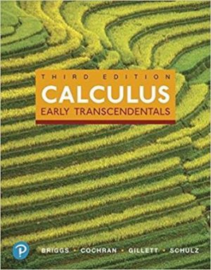 Solution Manual for Calculus Early Transcendentals 3/E Briggs
